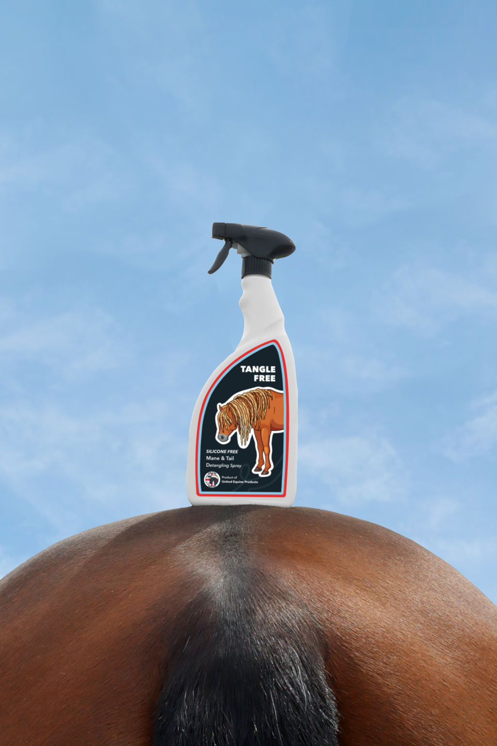 Tangle Free Mane and Tail Conditioning Spray for horses