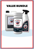 Value Bundle graphic with fly repellent spray, refill and wipes