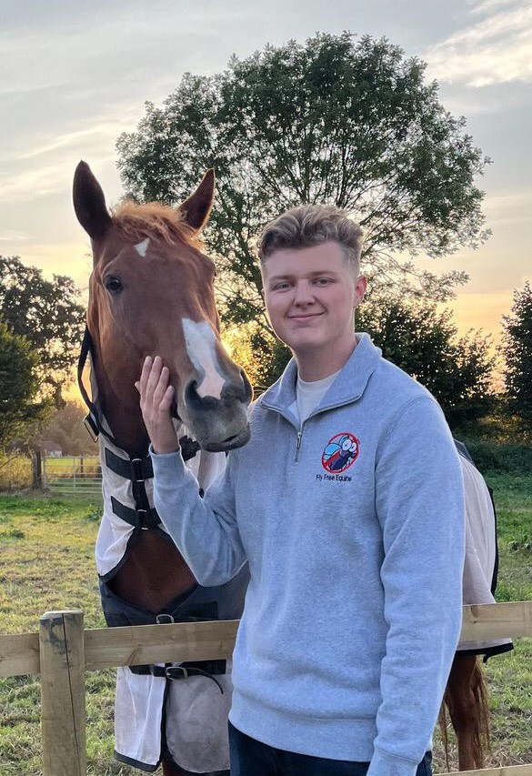 Sebastian Tarrant - Owner and founder of Fly Free Equine